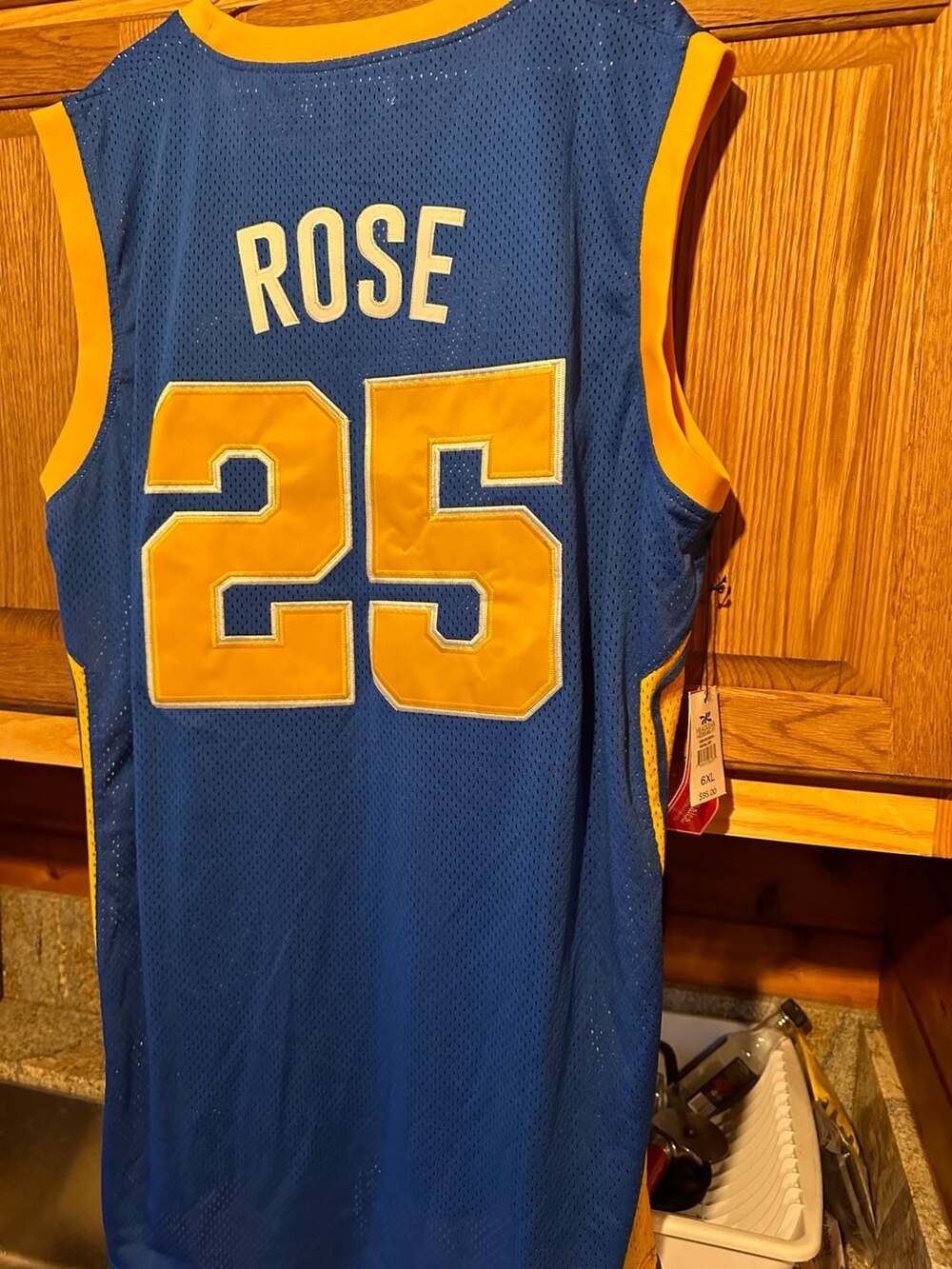 Headgear Classics Derrick Rose Simeon High School #25 Basketball Jersey